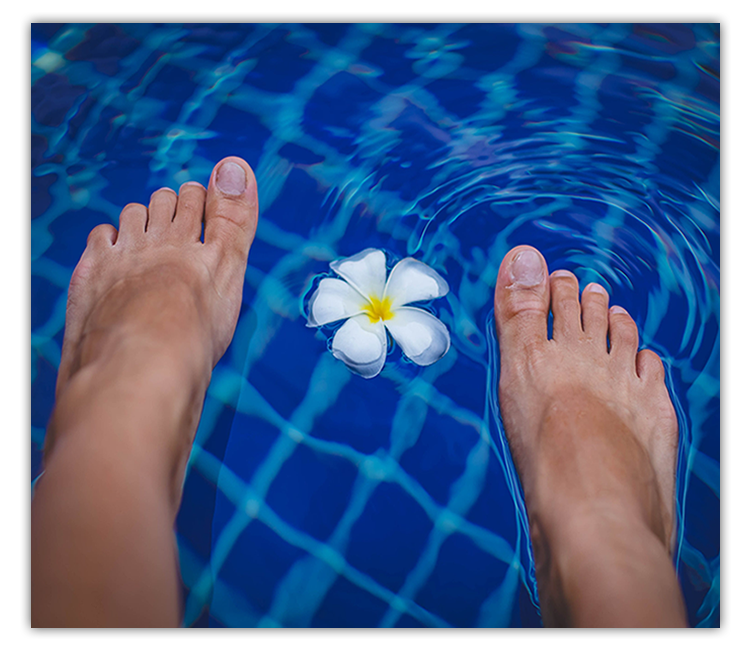 hydrotherapy feet soak